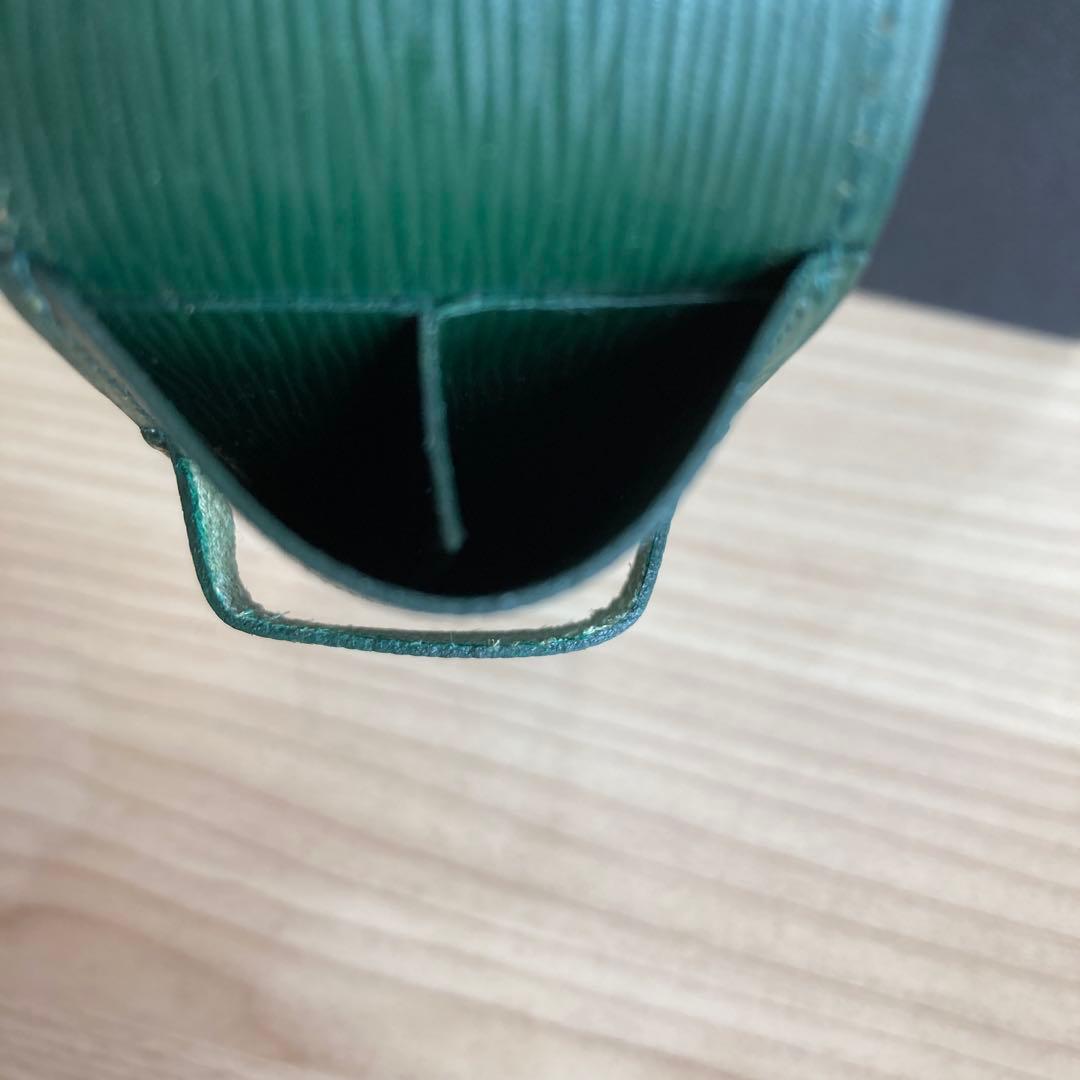 Montblanc モンブラン　緑色 レザー 筆箱　　未使用