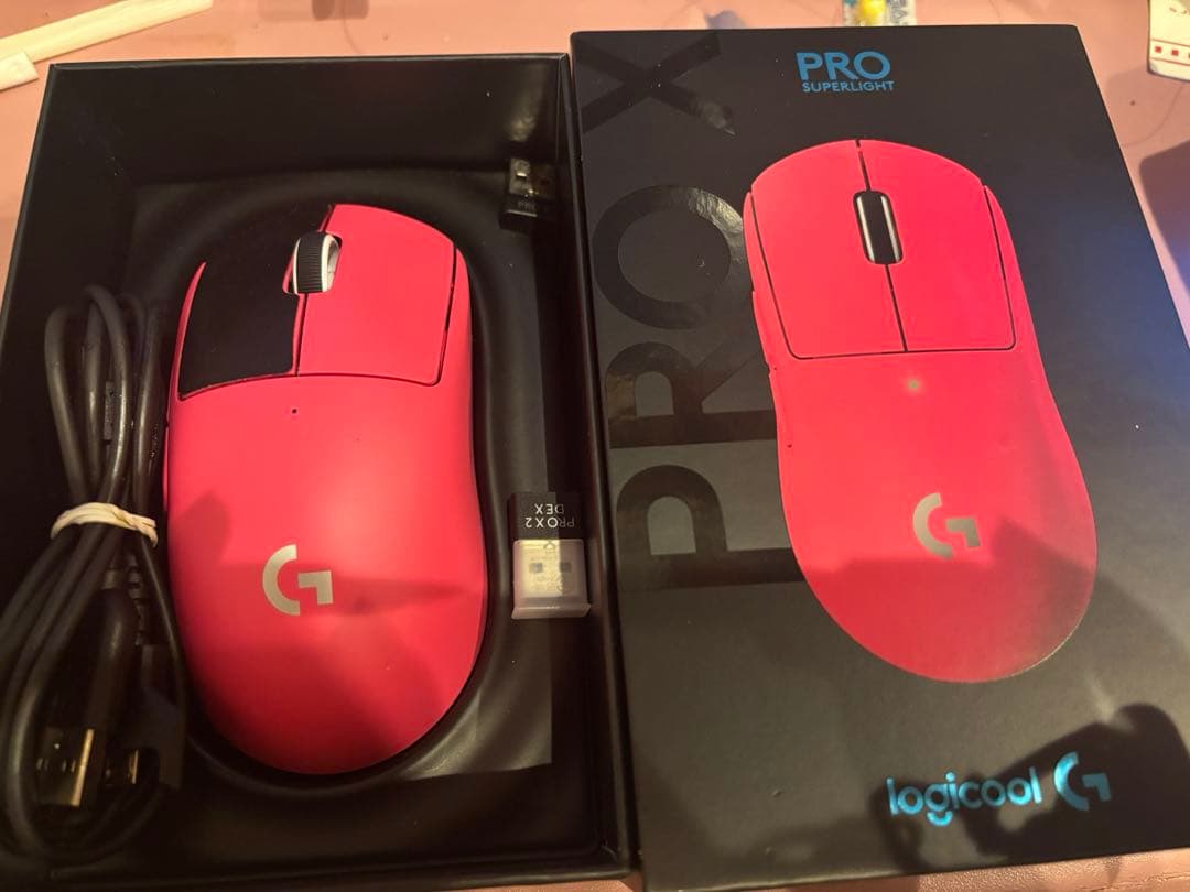 logicool G PRO X SUPERLIGHT ピンク ワイヤレス