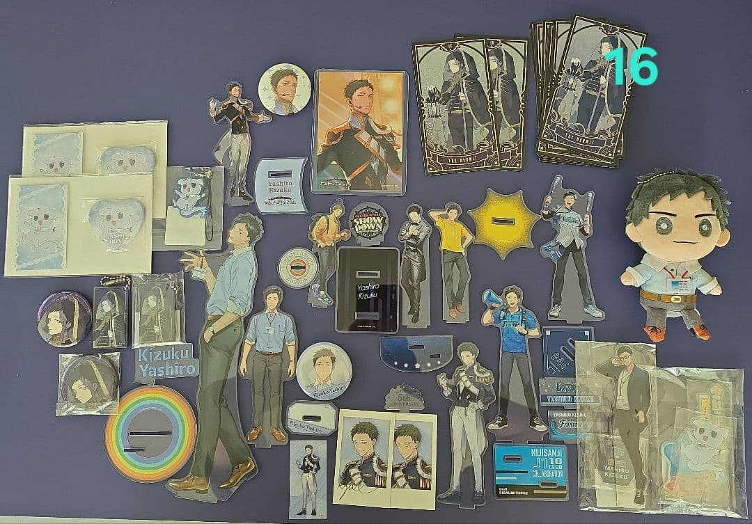 にじさんじ 社築 アクスタ 缶バッジ ぬい