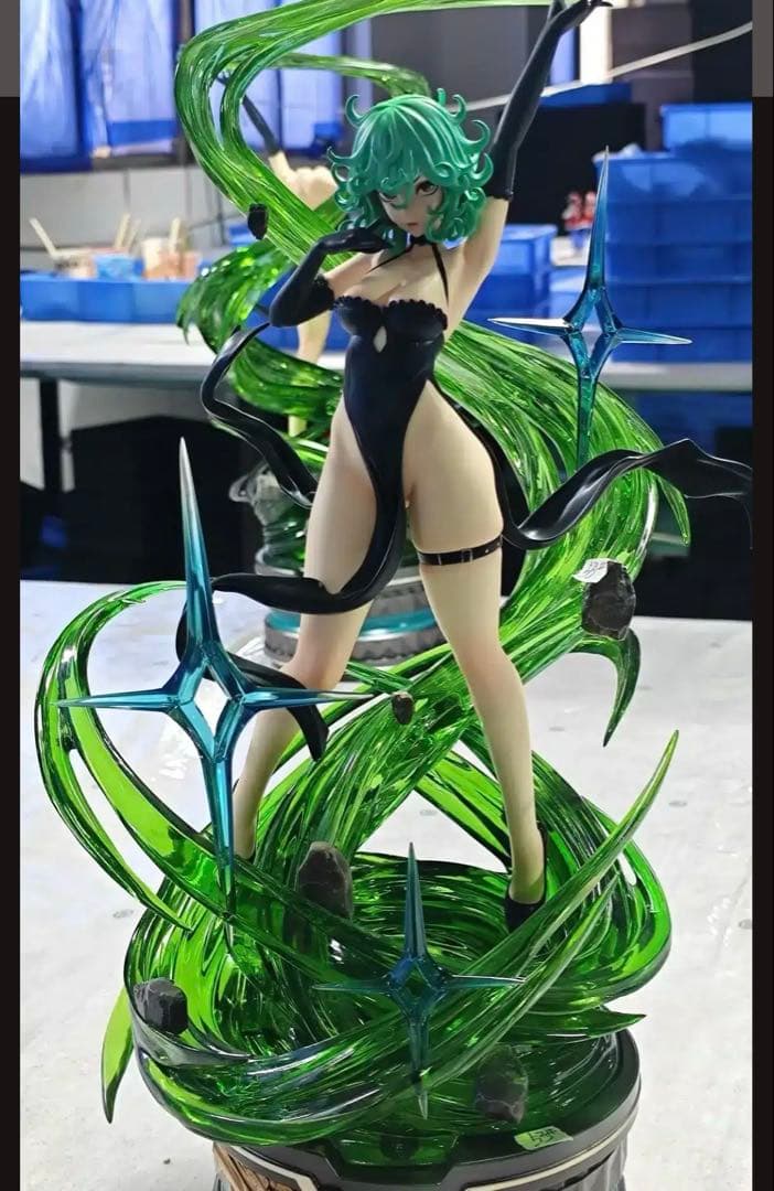 ☆僅か LED 戦慄のタツマキ フィギュア ガレージキット ワンパンマン