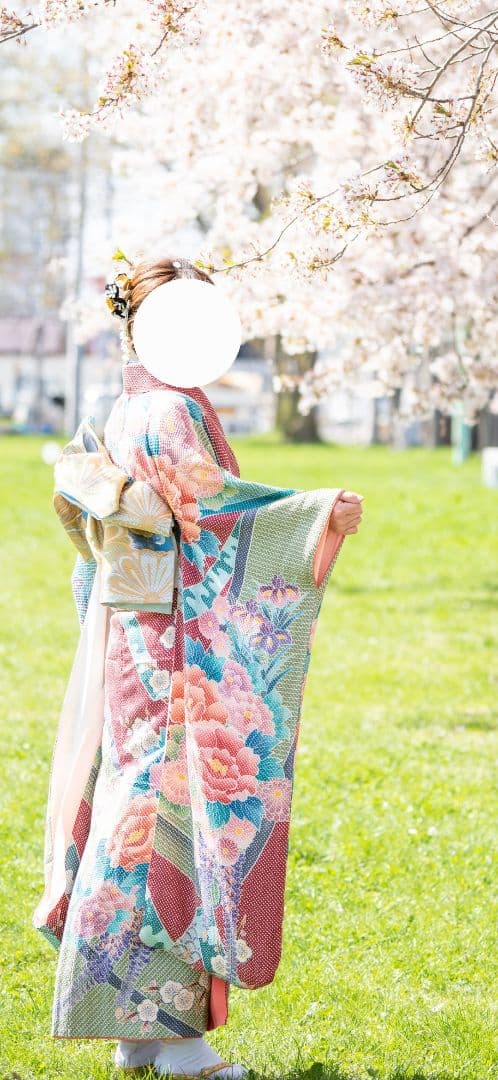 ピヨピヨ⭐︎　藤娘きぬたや　振袖セット一式