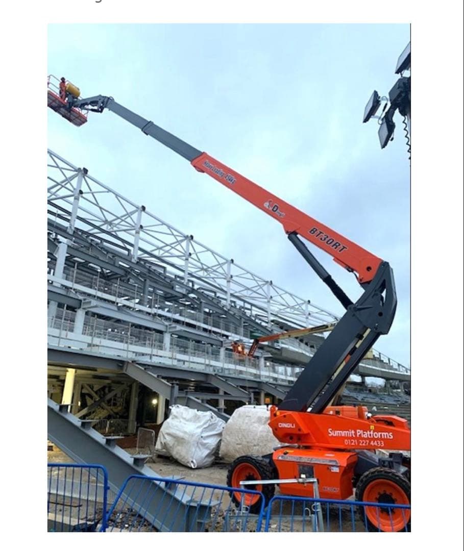 お値下げ⭐︎DINGLI社　ロングアーム　高所作業車　ミニチュア