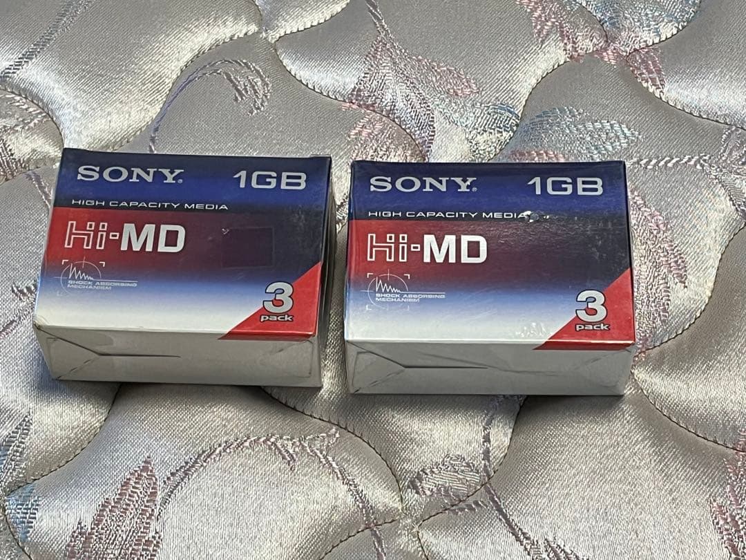 【未開封・未使用品】SONY Hi-MDディスク 1GB 3HMD1G 3パック