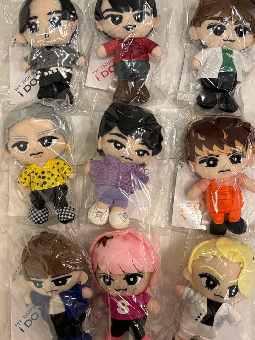 Man すのチル　ぶら下がりシリーズ　ぬいぐるみ 9人セット