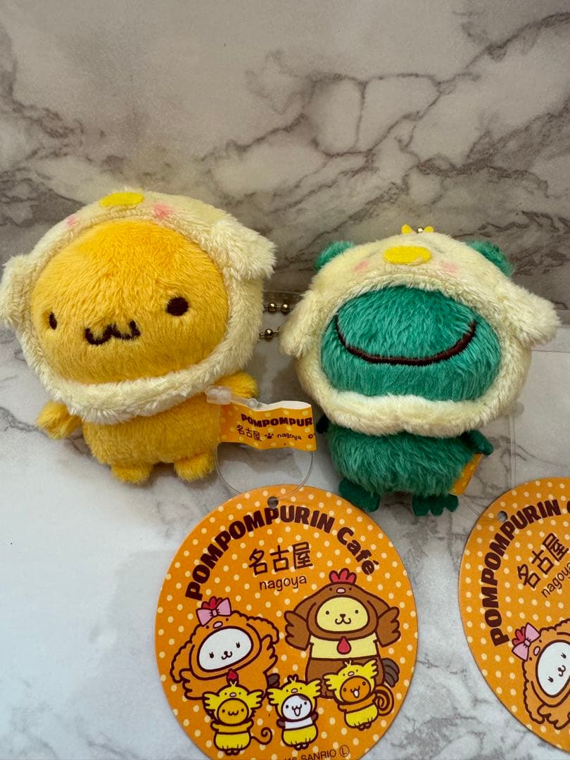 ポムポムプリンカフェ名古屋 名古屋コーチン マスコット まとめ売り タグ付き