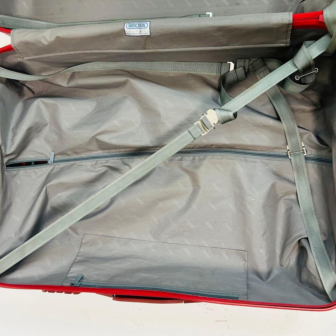 RIMOWA SALSA 82Lスーツケース リモワ レッド 4輪 廃盤 キャリ