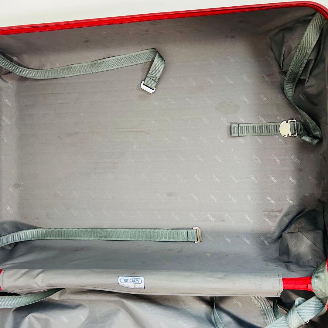 RIMOWA SALSA 82Lスーツケース リモワ レッド 4輪 廃盤 キャリ