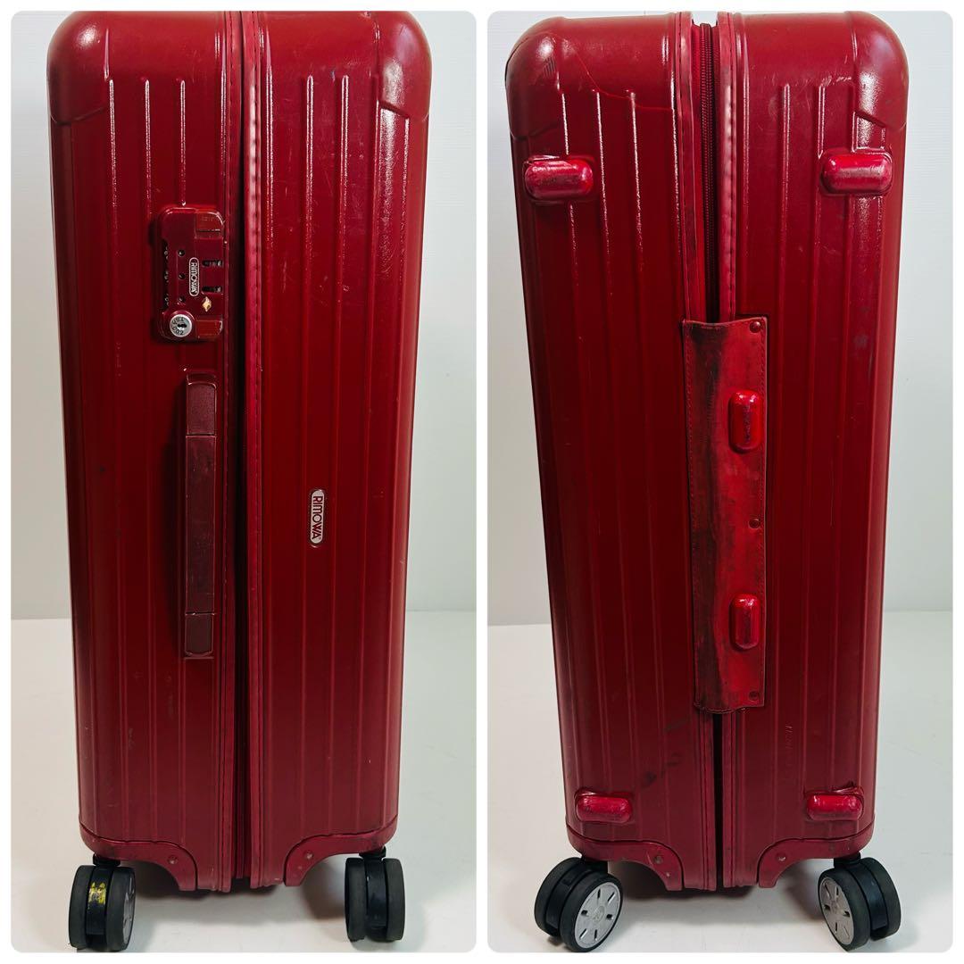 RIMOWA SALSA 82Lスーツケース リモワ レッド 4輪 廃盤 キャリ
