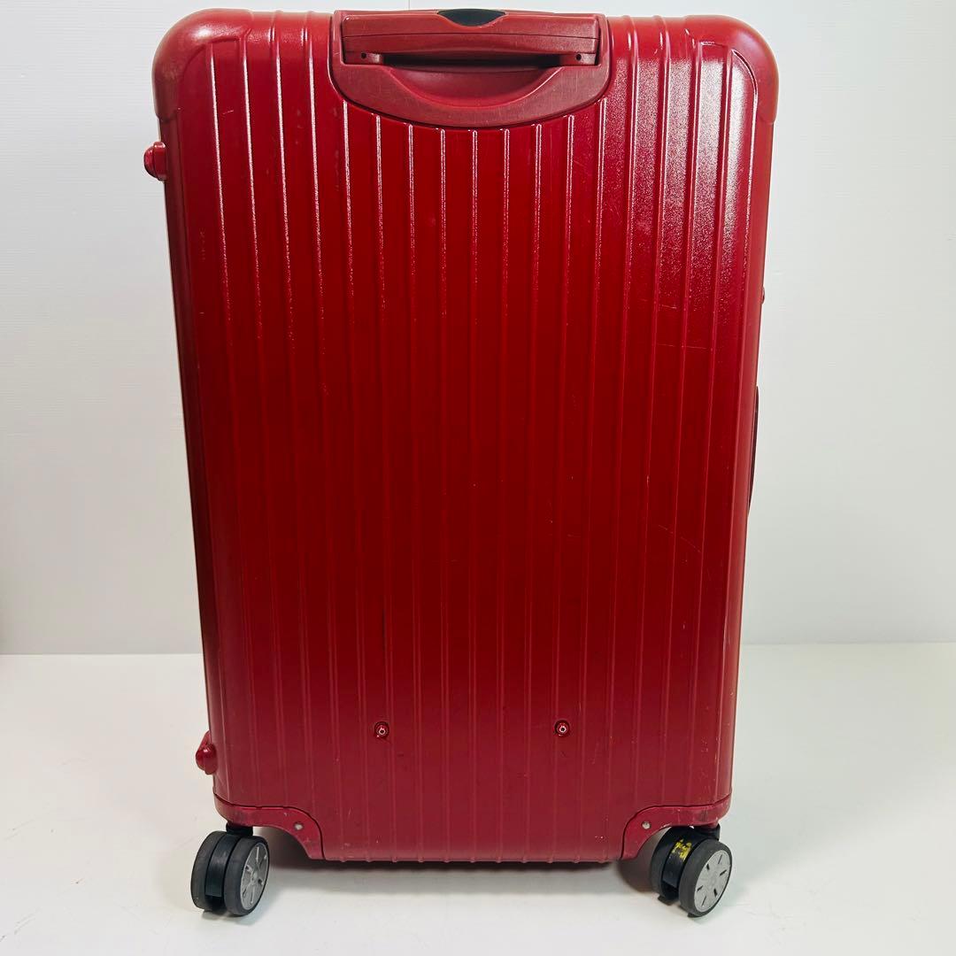 RIMOWA SALSA 82Lスーツケース リモワ レッド 4輪 廃盤 キャリ