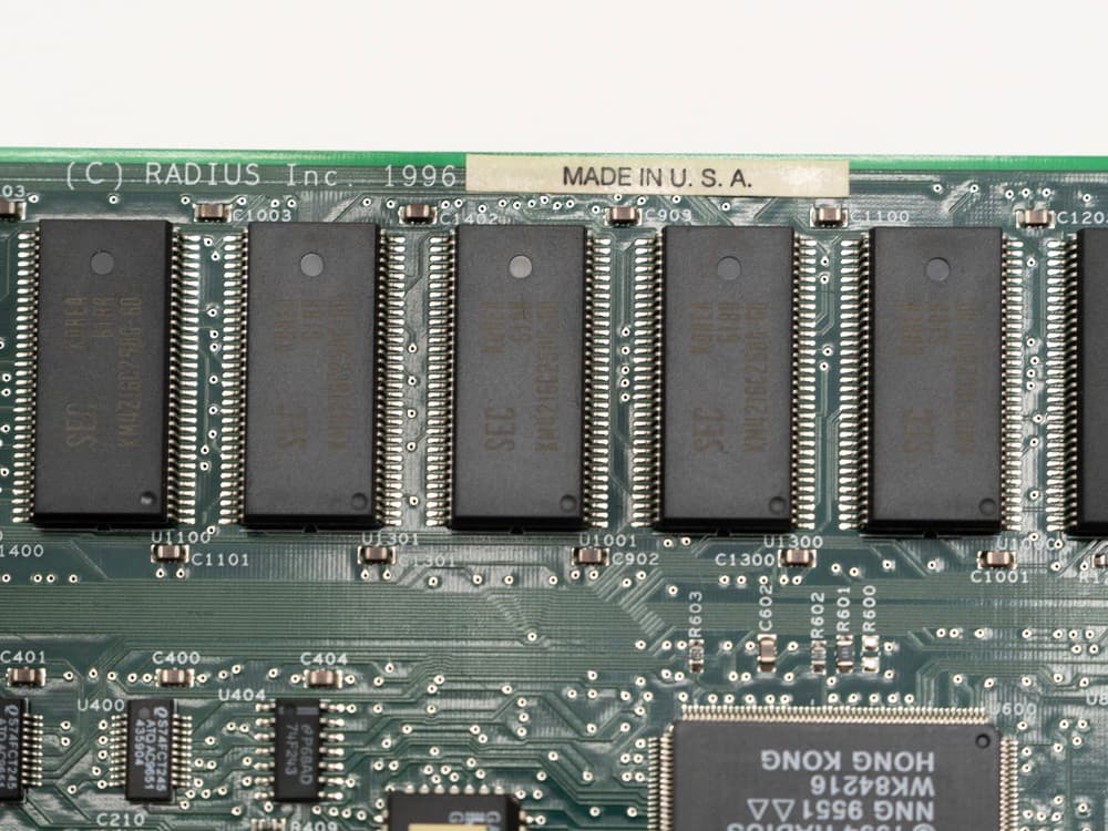 グラフィックボード・グラボ・ビデオカード Radius Thunder Power 30/1920 Mac PCI