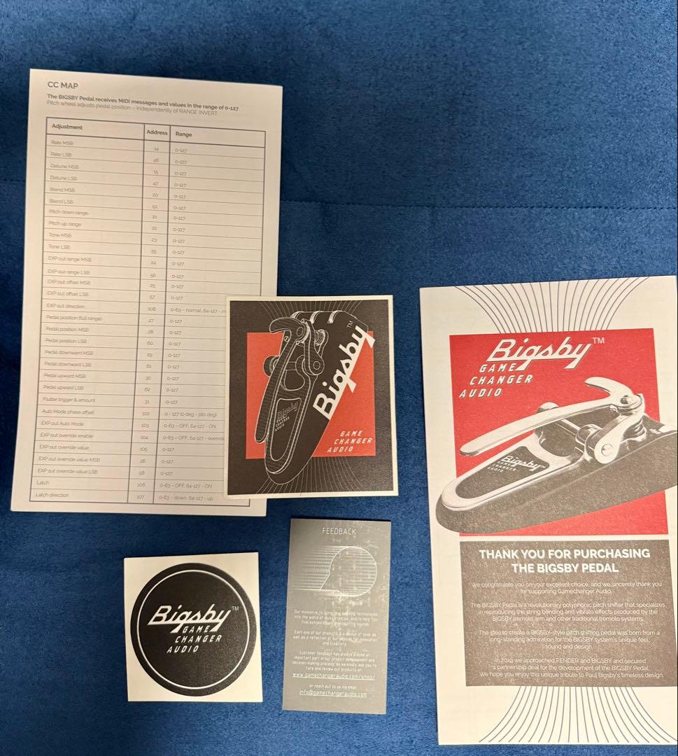 Gamechanger Audio Bigsby Pedal ビグスビーペダル