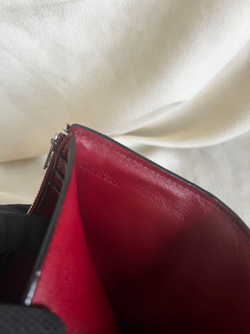 「最終値下げ」美品 ロエベ バーティカルウォレット スモール 折り財布