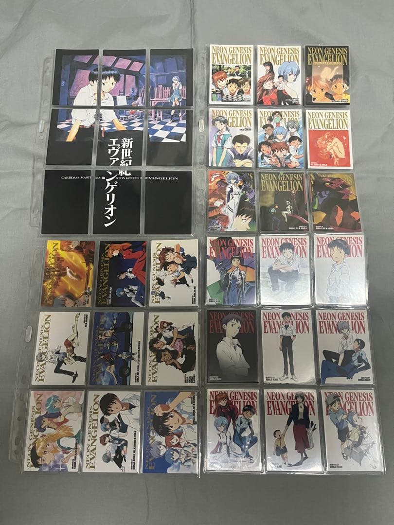 新世紀エヴァンゲリオン カードダスマスターズ 第参集初版ノーマルカードコンプ