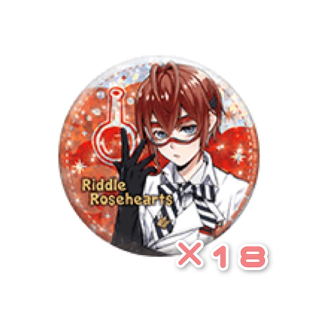 ツイステリドル namco ナムコ 実験着 缶バッジ 18点