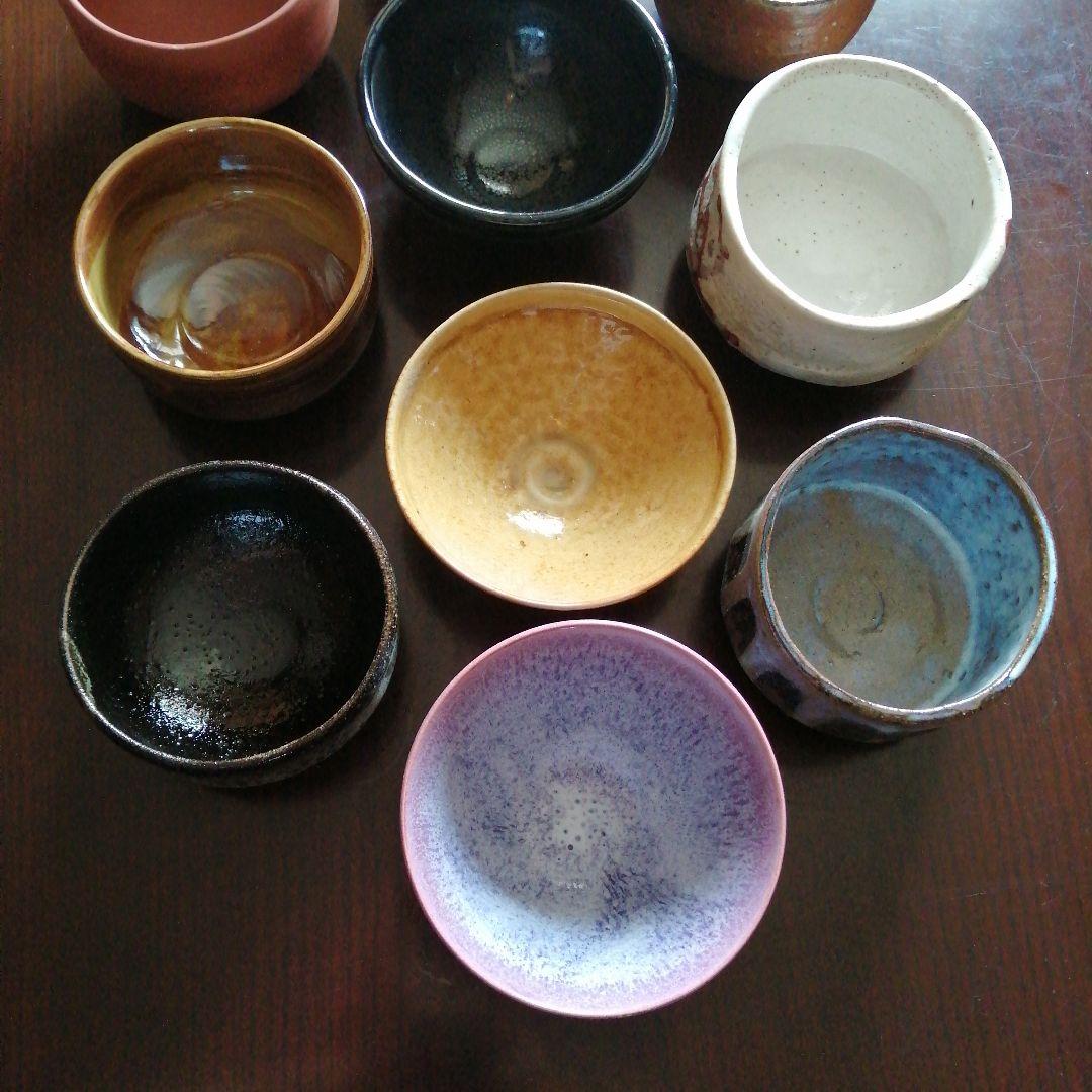 茶碗　10個まとめ売り　碧釉　常滑焼など