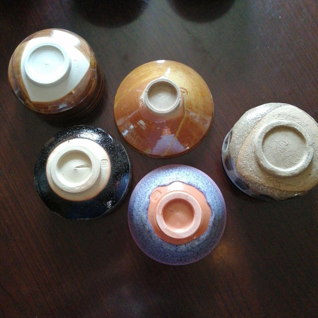 茶碗　10個まとめ売り　碧釉　常滑焼など