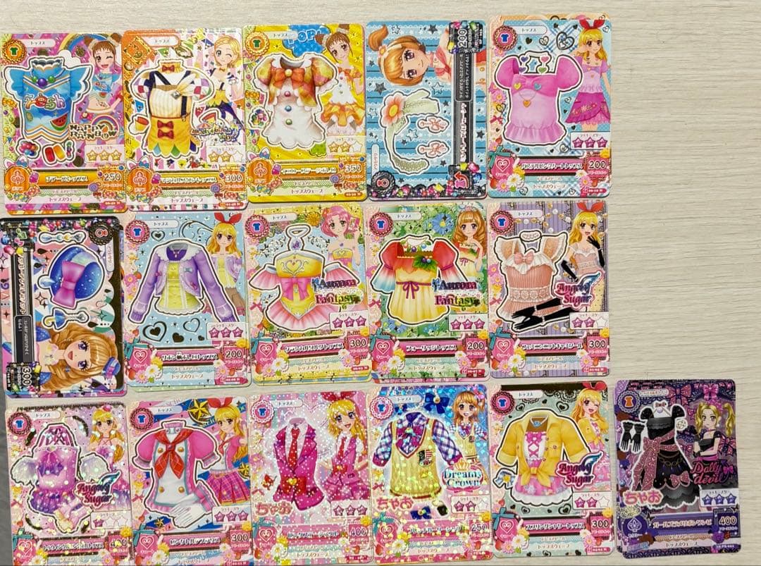 アイカツ 衣装カードセット