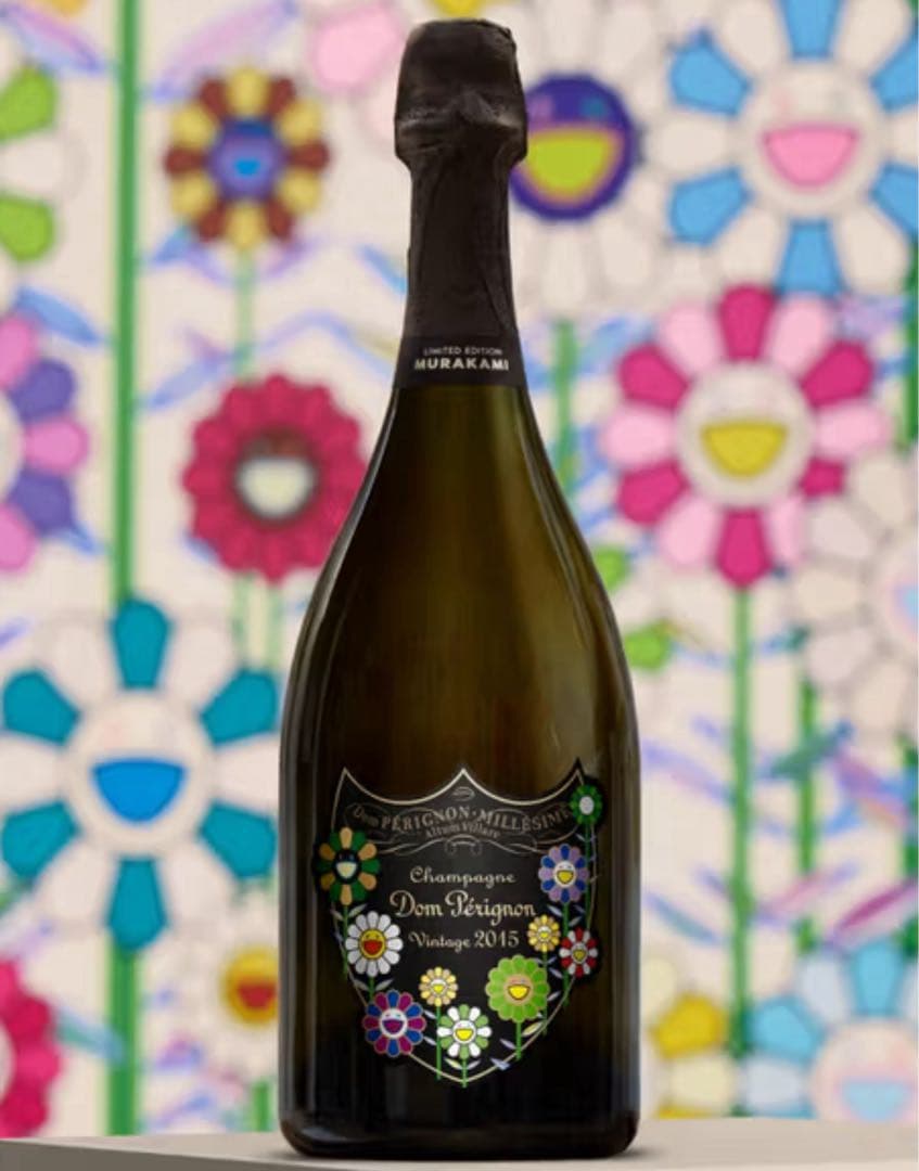 ドン ペリニヨン ヴィンテージ 2015村上隆限定ギフト箱・バッグ付750ml
