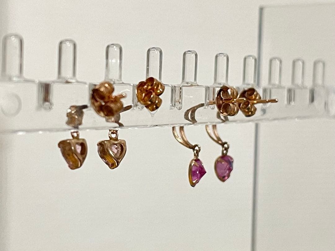 カナル4℃ K10 ピアス 両耳 2点セット