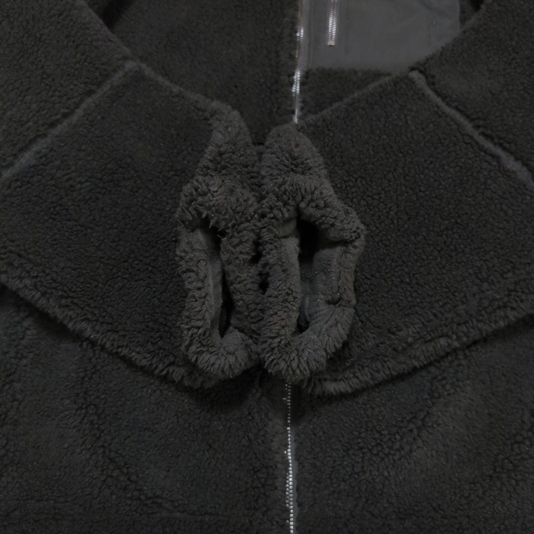 RAD MARKET♦the GazettE ボアフリース パーカー 黒 L