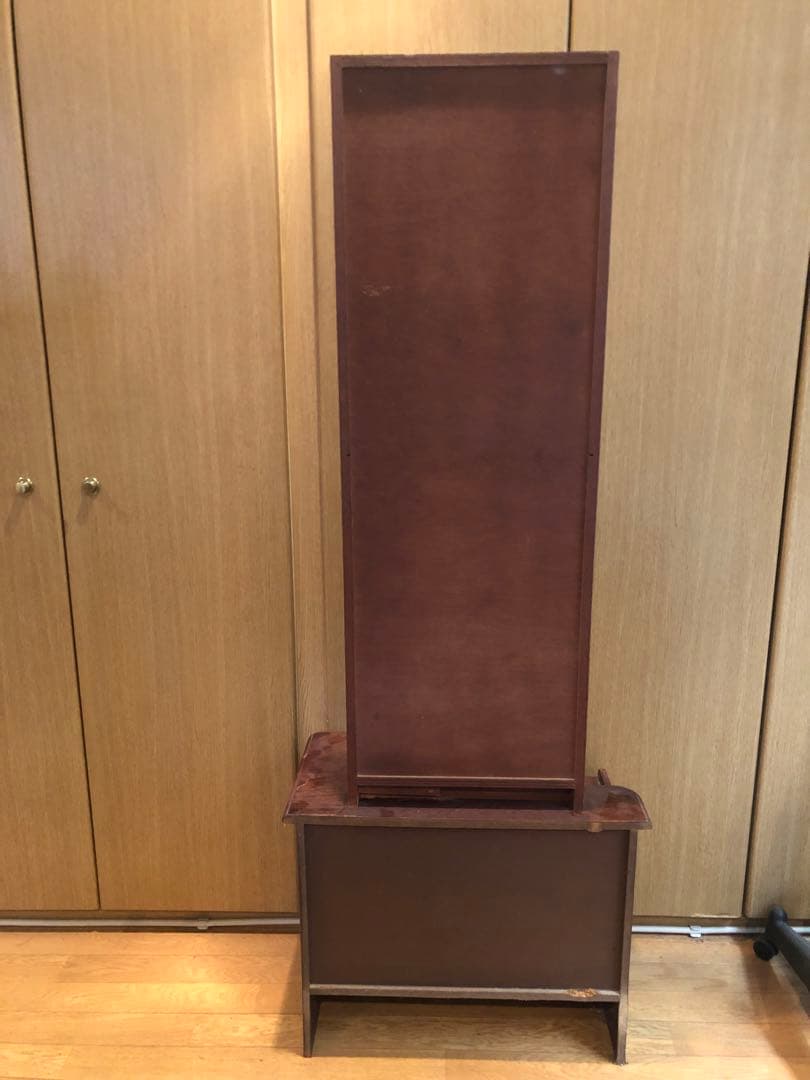 アンティークドレッサー　送料8,600円込み　高さ160㎝×幅60㎝×奥行31㎝