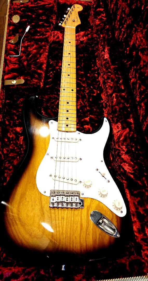 美品稀少 Fender Japan ST54-120 DMC アッシュ