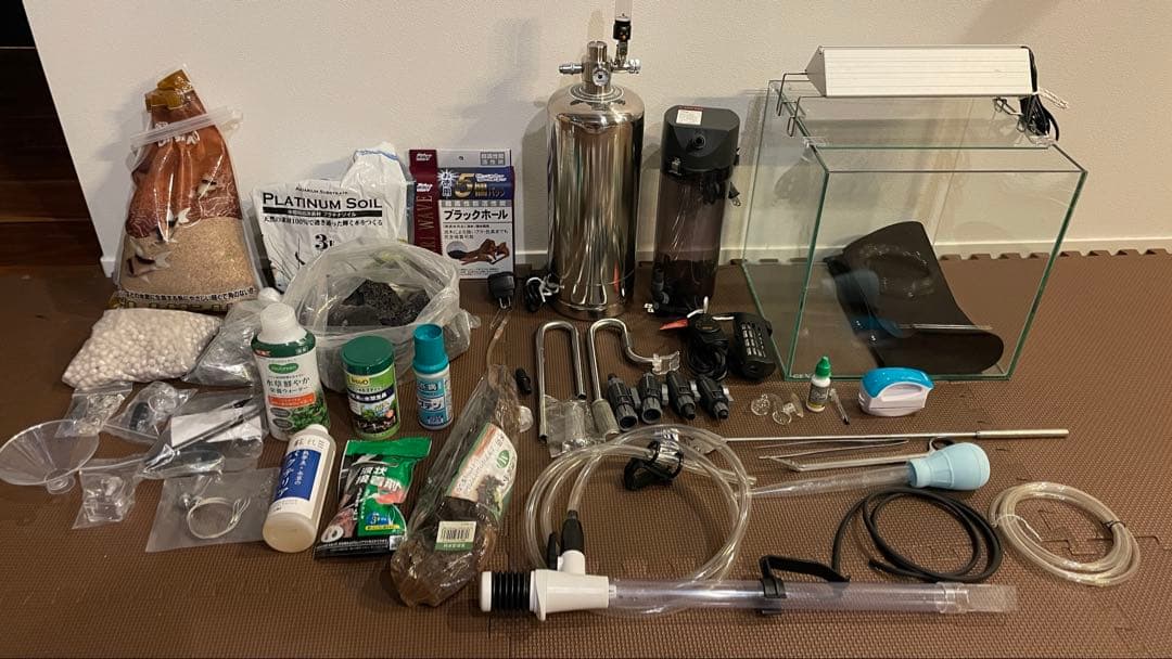 30センチキューブ水槽水草育成セット