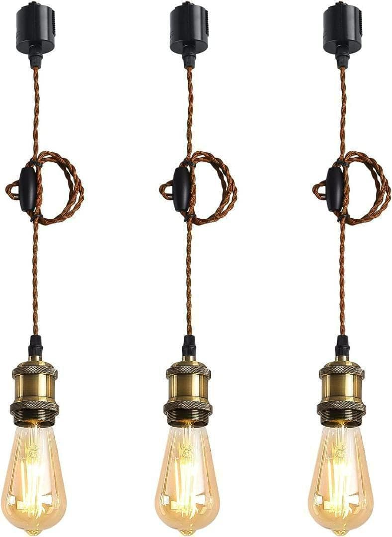 【M1857-69-45】ペンダントライト E26口金 LED電球付き エジソン