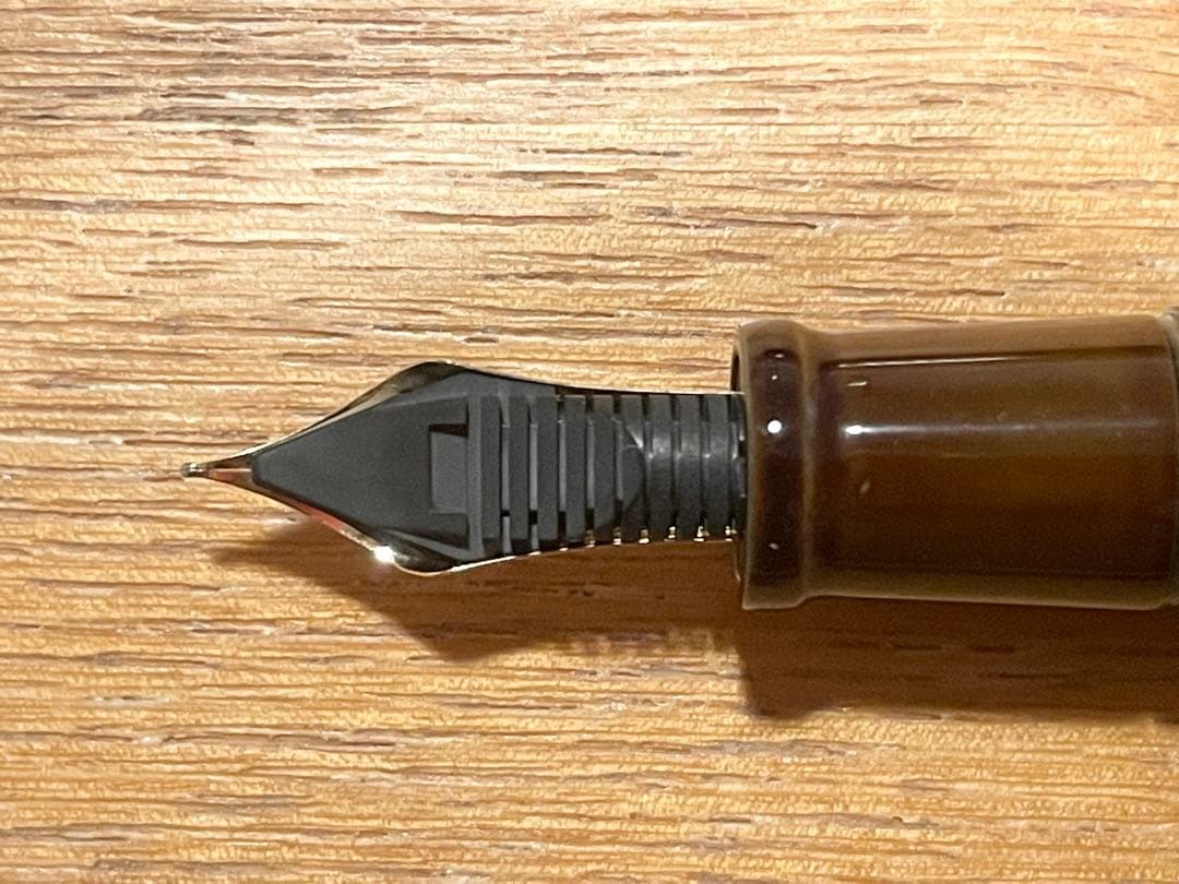 中屋万年筆　碧溜　新品未使用品