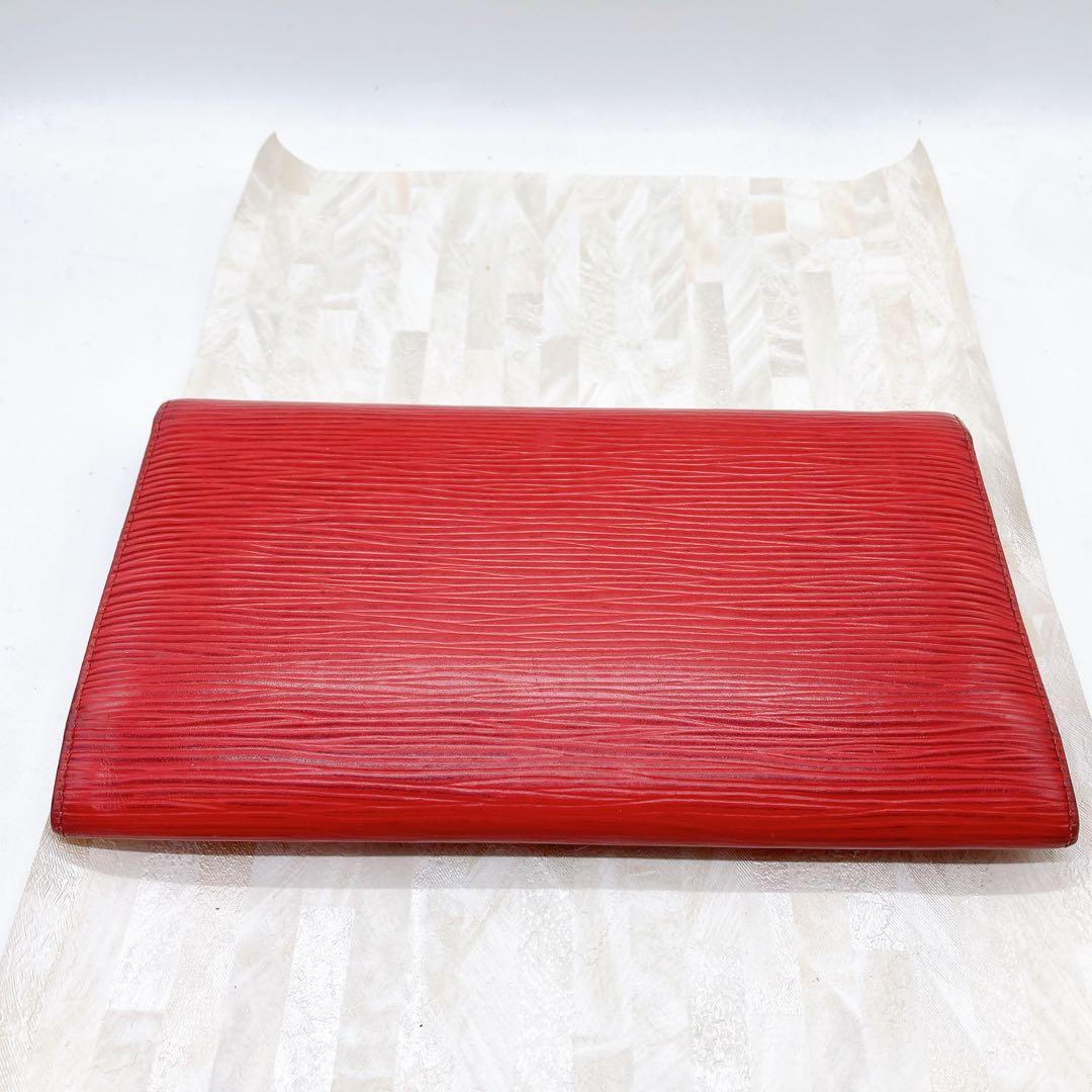 LOUIS VUITTON 二つ折り財布　エピ　レッド　CA0923 正規品