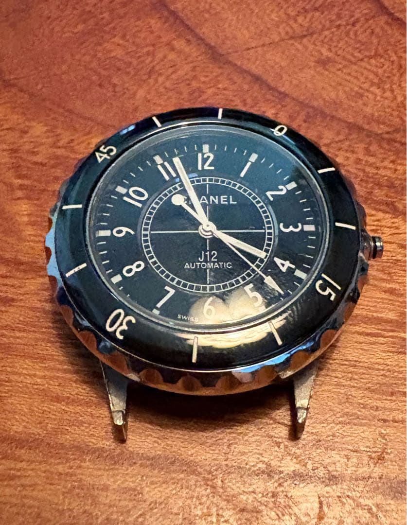 自動巻き腕時計　ジャンク　不動　ベルト