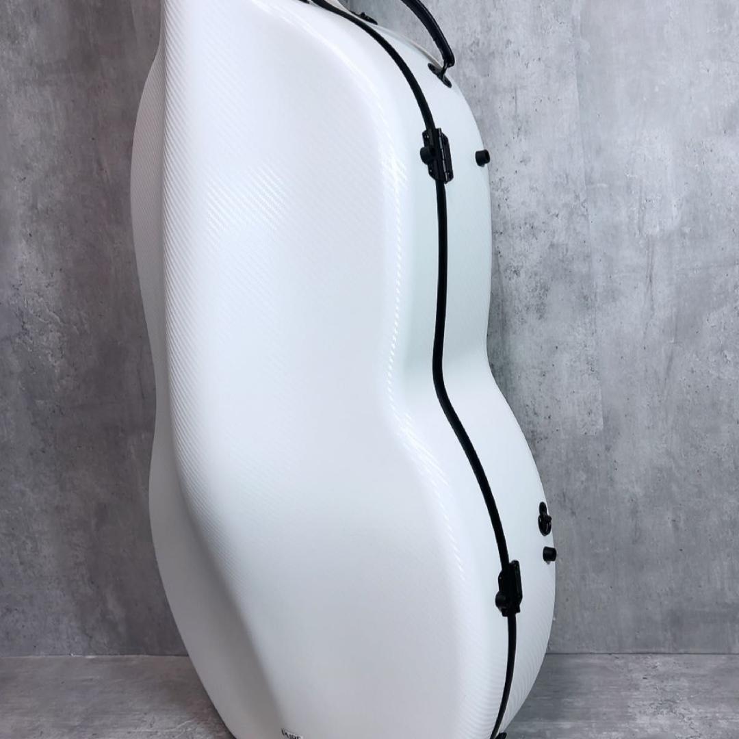 美品！　PURE GEWA ゲバ　チェロケース　白　ハードケース