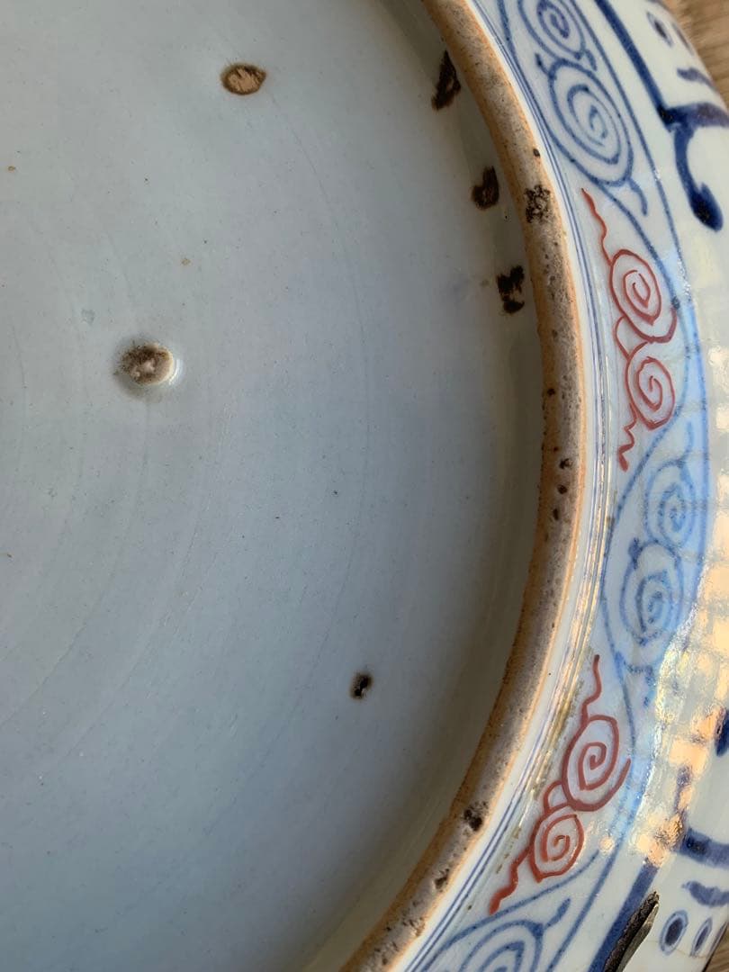 江戸時代五彩大盤