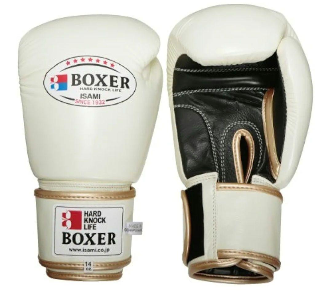 ISAMI BOXER ボクシンググローブ 8oz ホワイト