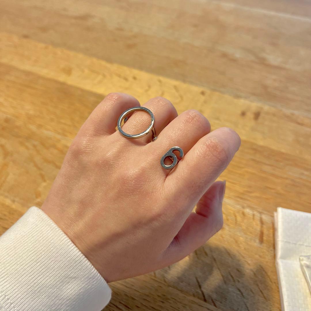 MM6 Maison Margiela リング・指輪 2点セット