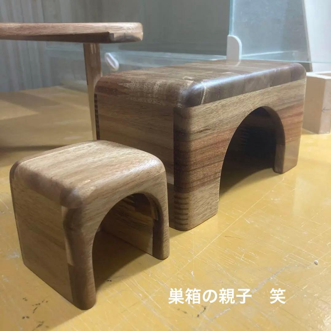 AKN23様確認用　ハムスター　ルーミィ60用　ぐるっとロフトプラス　＋　巣箱