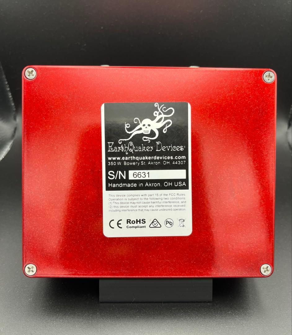 ギター EarthQuaker Devices / Palisades Red