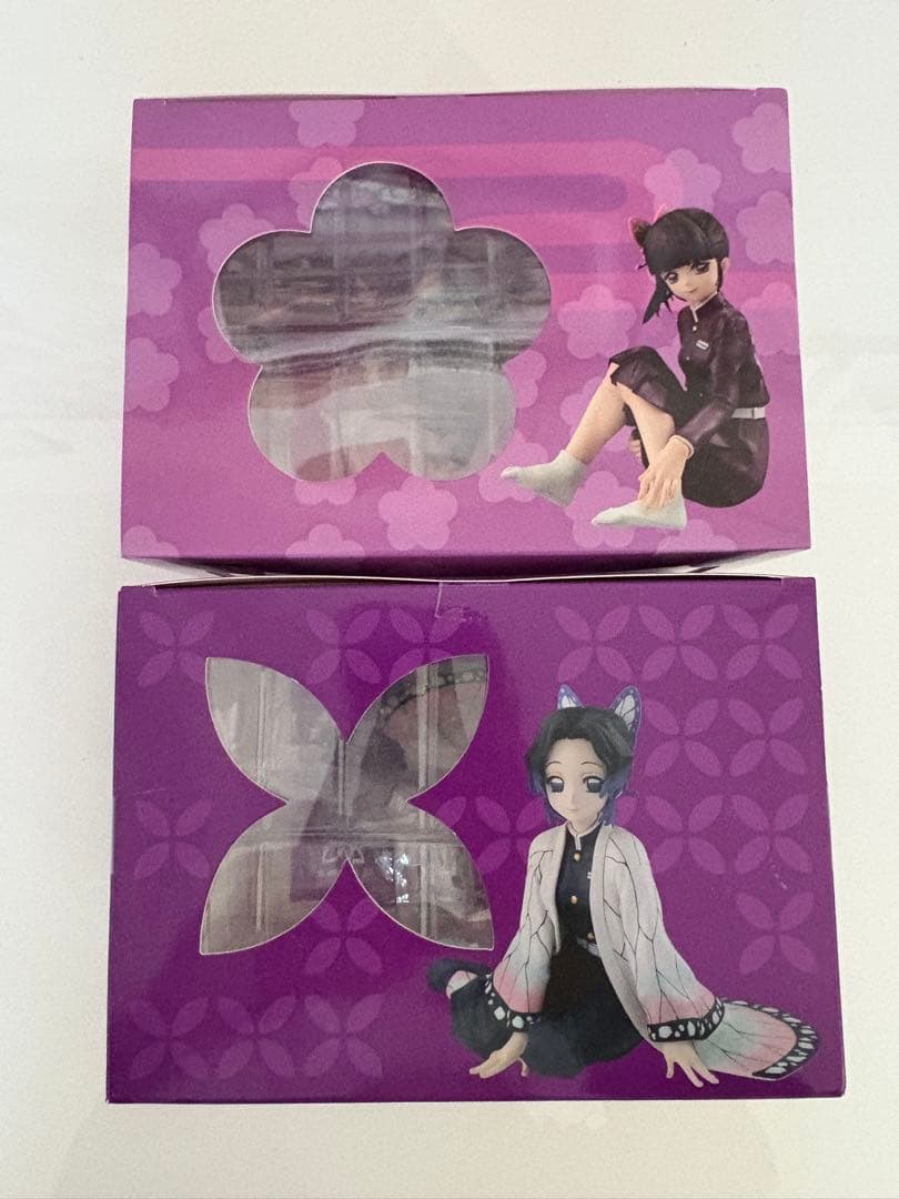 鬼滅の刃　G.E.M.シリーズ　てのひらしのぶさん、カナヲちゃん