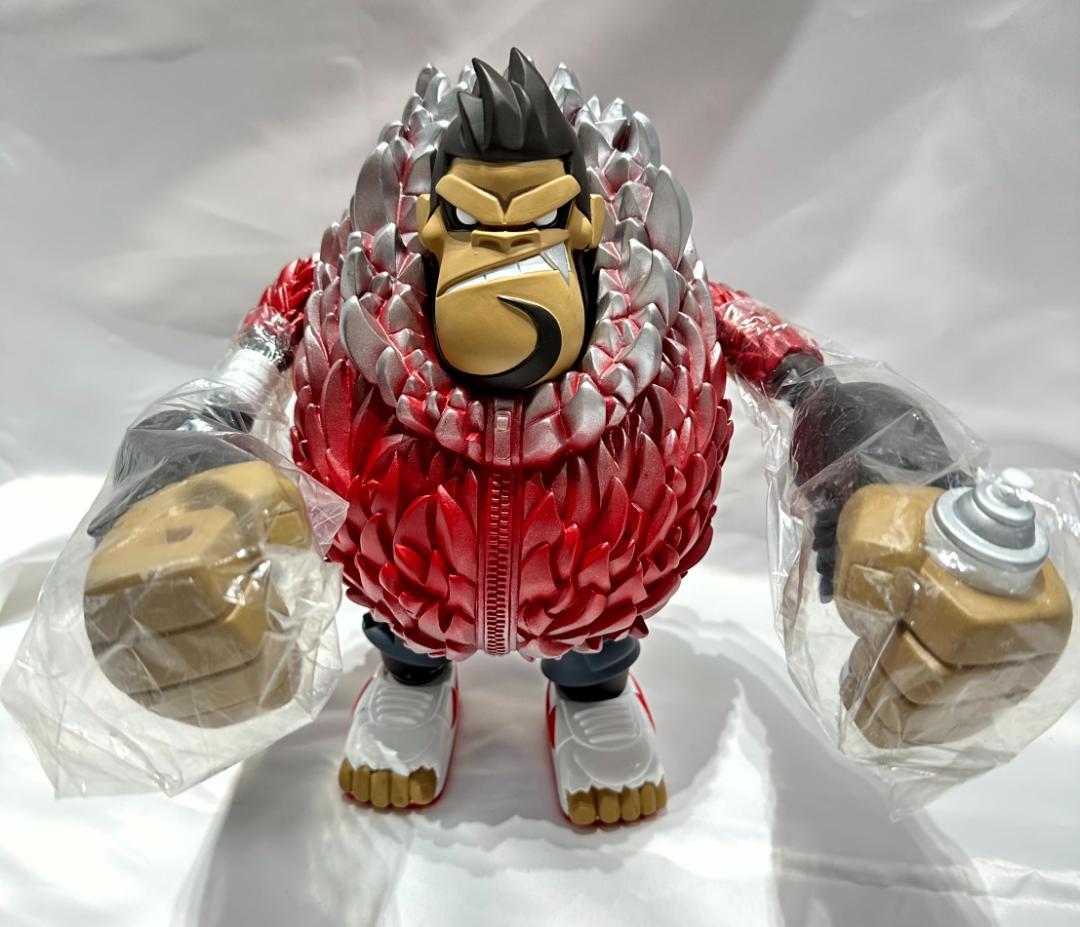 ★希少レア　ティム・ツイ　Da Ape Bling　赤色　ゴリラ　フィギュア