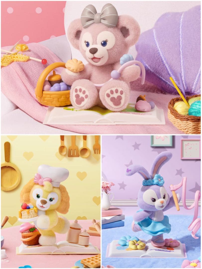 未開封 上海ディズニー　POPMART シェリーメイ　ステラルー　クッキーアン