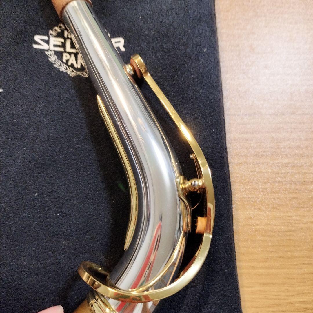 シリーズⅢスターリングシルバーネック　アルトサックス　セルマー　ネック