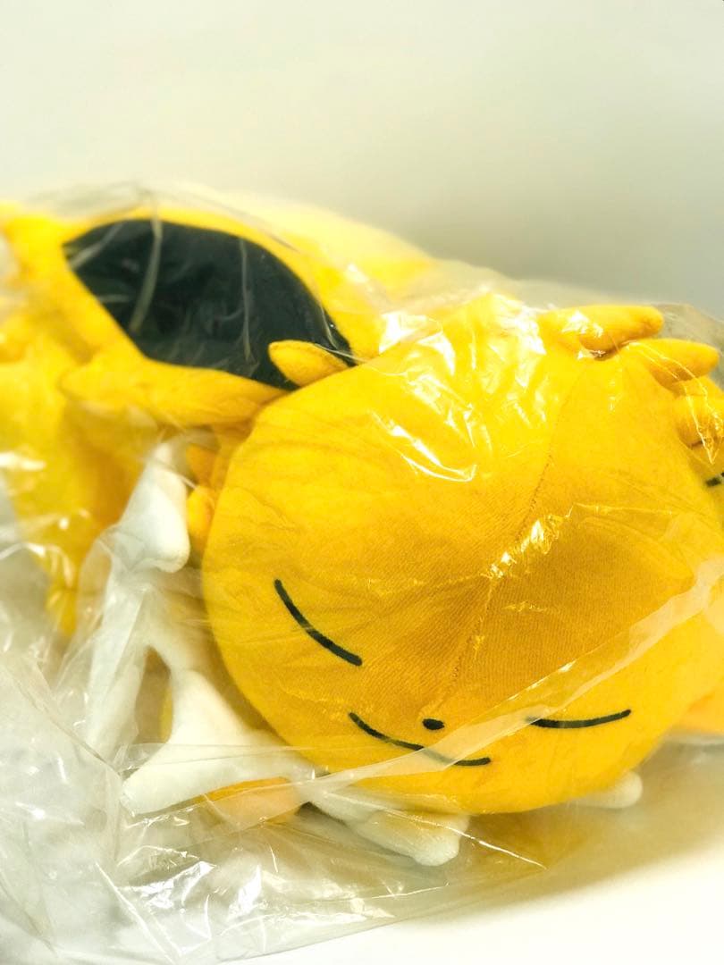 ❤希少・新品・紙タグ付き❤ すやすや サンダース ぬいぐるみ ポケモンセンター