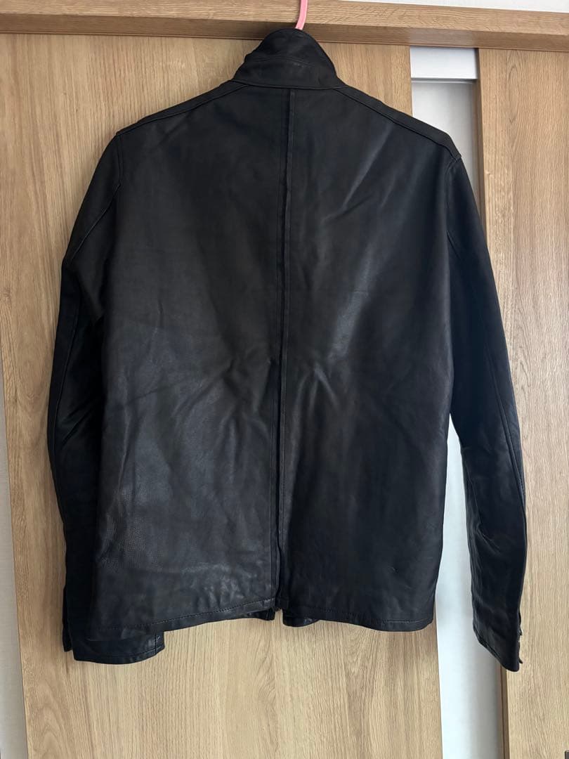 リップバンウィンクル ラムレザージャケットサイズ4