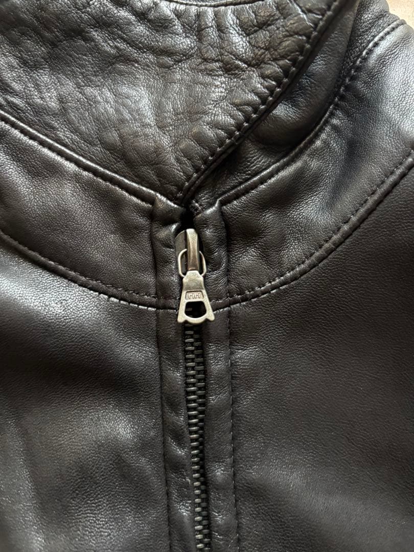 リップバンウィンクル ラムレザージャケットサイズ4