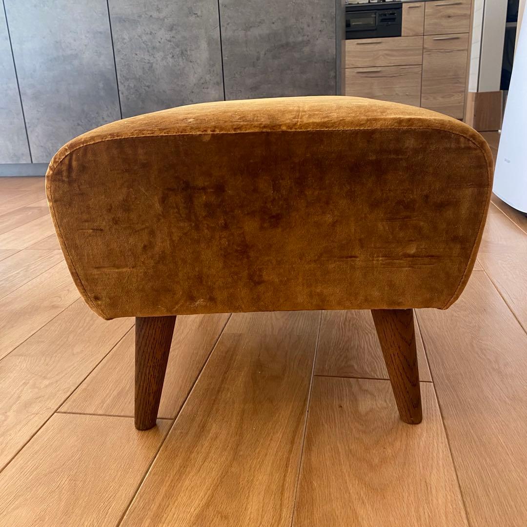 TRUCK FURNITURE ブラウンオットマン