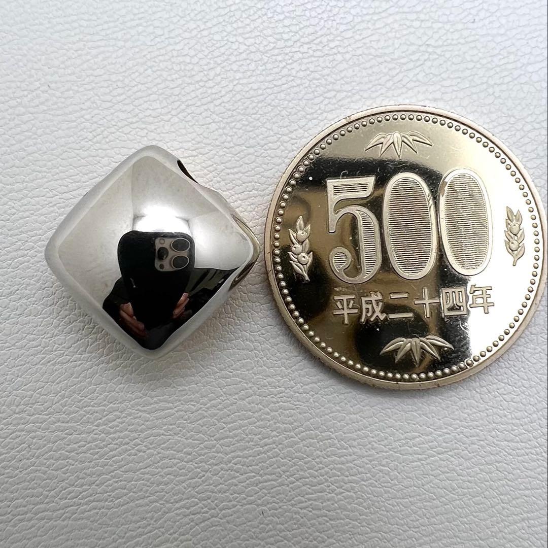 K18 プラチナpt950 ペンダントトップ　中空　15×15㎜　1.85 g