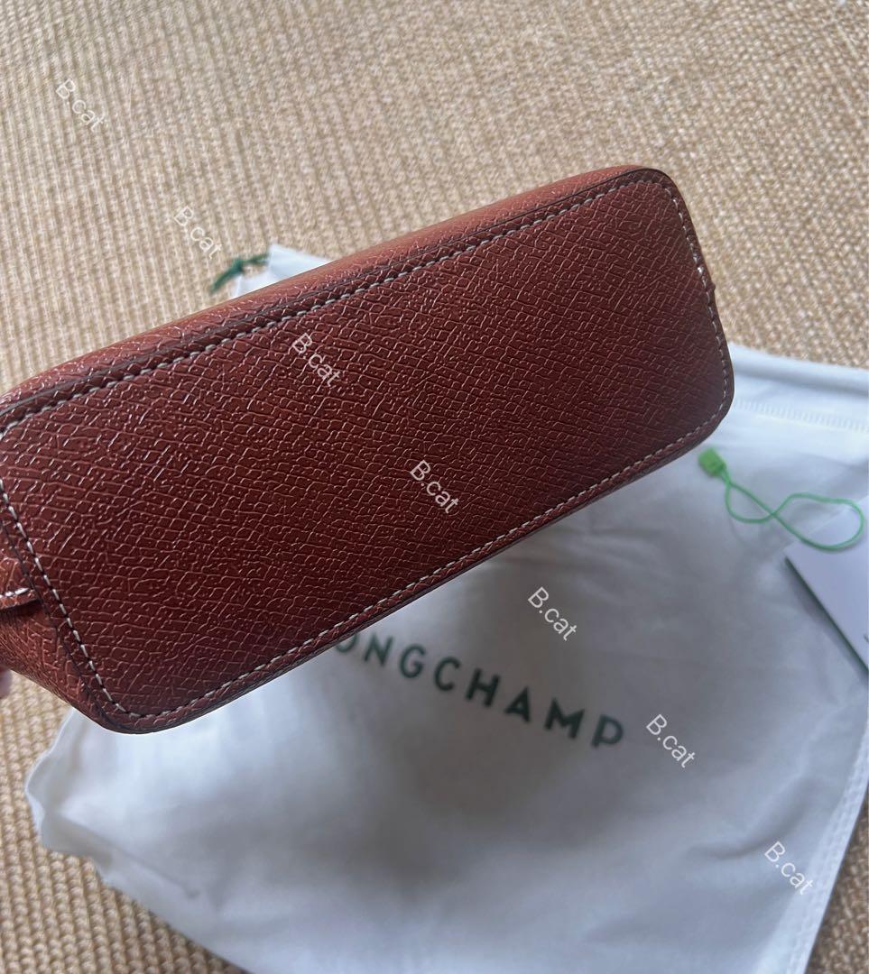 新シーズンLongchampエピュレ テクスチャードレザーミニバッhld