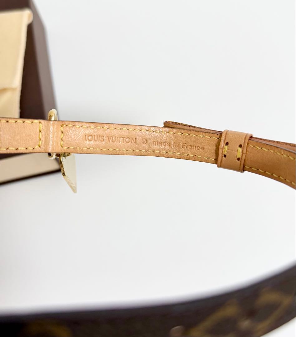 【未使用品】LOUIS VUITTON ルイヴィトン リボン付き首輪　モノグラム