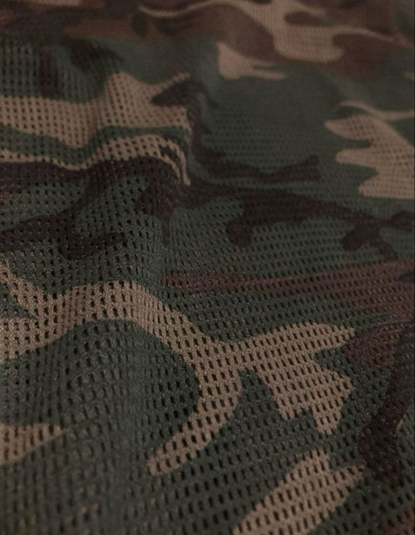 ポーカーズ　迷彩　メッシュ　ロンT