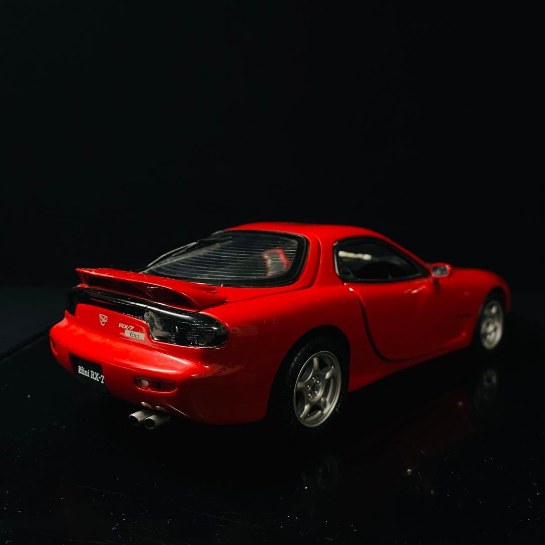 京商 1/18 マツダ RX-7 (FD-3S) レッド